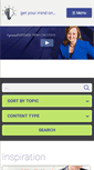 Mobile Screenshot of getyourmindon.com